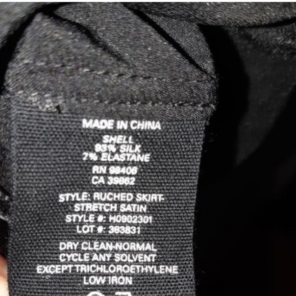 Theory😍NWT stretch silk skirt orig.$440 +tx! - Picture 4 of 4
